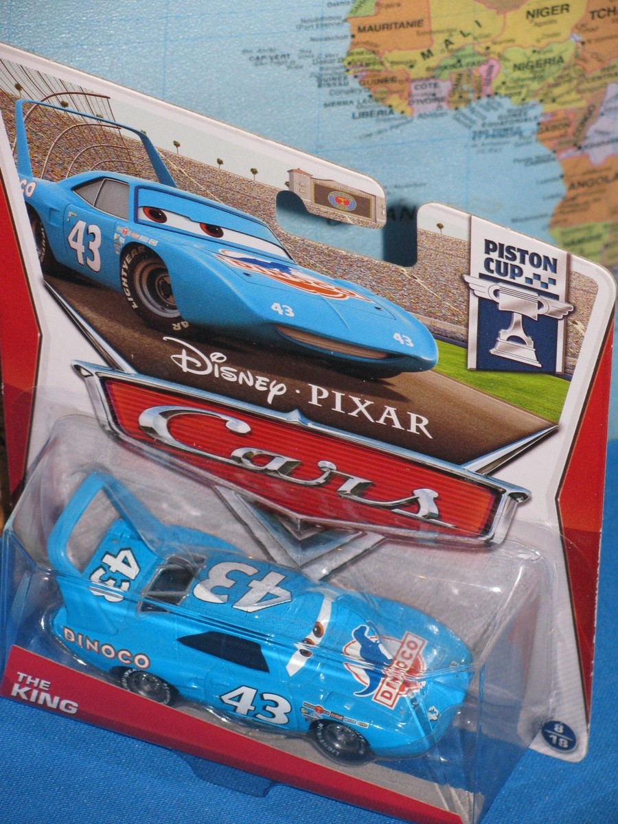 DISNEY PIXAR CARS THE KING DINOCO 43 PISTON CUP #8/18 ***BRAND NEW