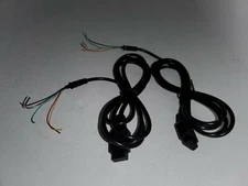 TWO 6FT 6 Pin Replacement cable wire to repair Atari 2600 controller Joystick V4