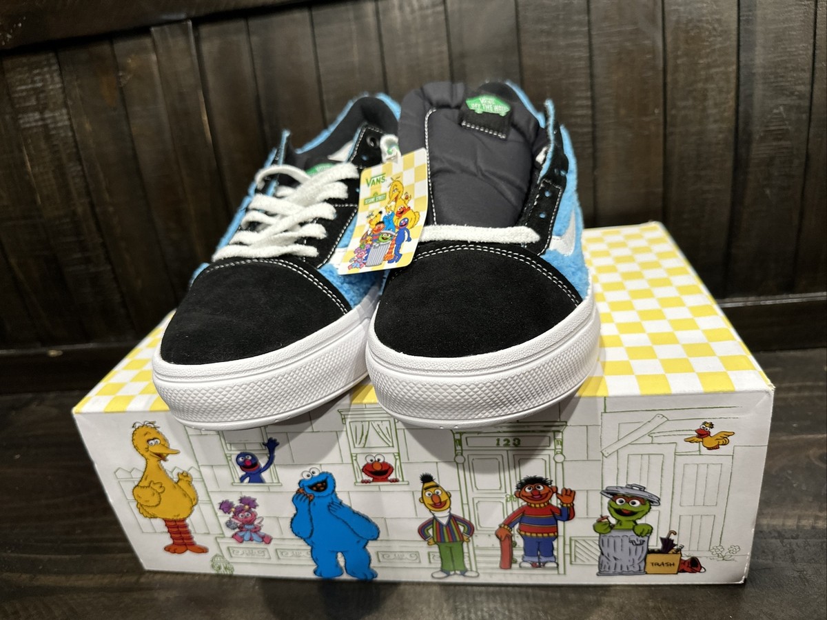 VANS x SESAME STREET Old Skool Overt VN0A7Q5EY40 Cookie