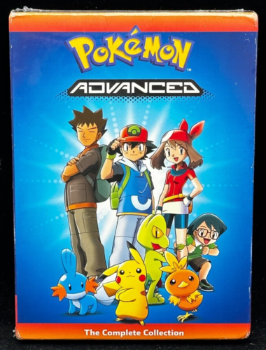 Pokemon Advanced DVD Complete Collection Warner Viz Sealed New Loose Disc - Afbeelding 1 van 6