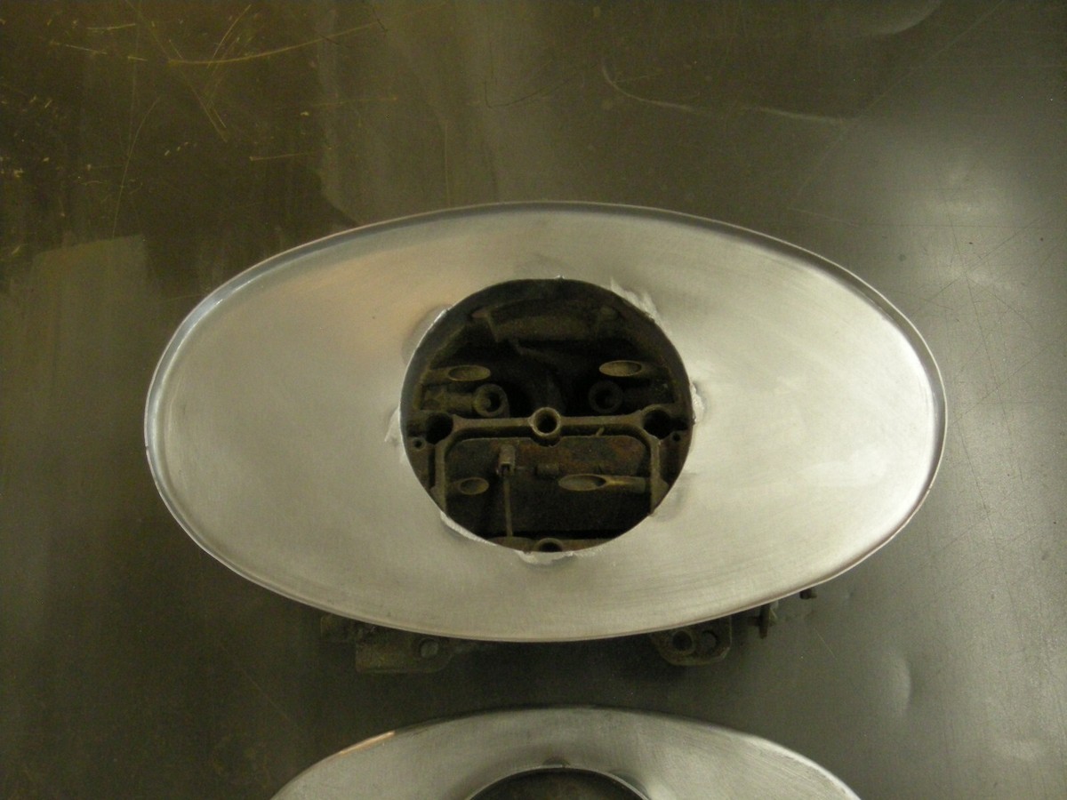 1958 to 1962 Plymouth Dodge Chrysler dual quads metal oval air