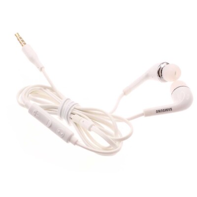 Hands-free Wired Earphones Headphones Headset w Mic Earbuds for SmartPhones