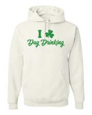 St.Patrick's Day Irish Pride Luck Collections White Unisex Hoodie Sweatshirt