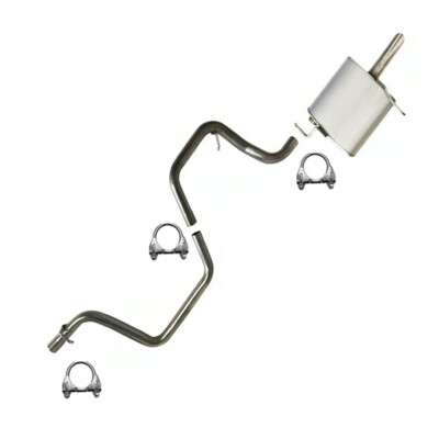 Stainless Steel Intermediate Pipe Muffler Exhaust for 2004-2008 Malibu 2.2L 3.5L