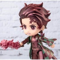 Bandai Figuarts Mini Demon Slayer Tanjiro Kamado Hinokami Kagura Action Figur