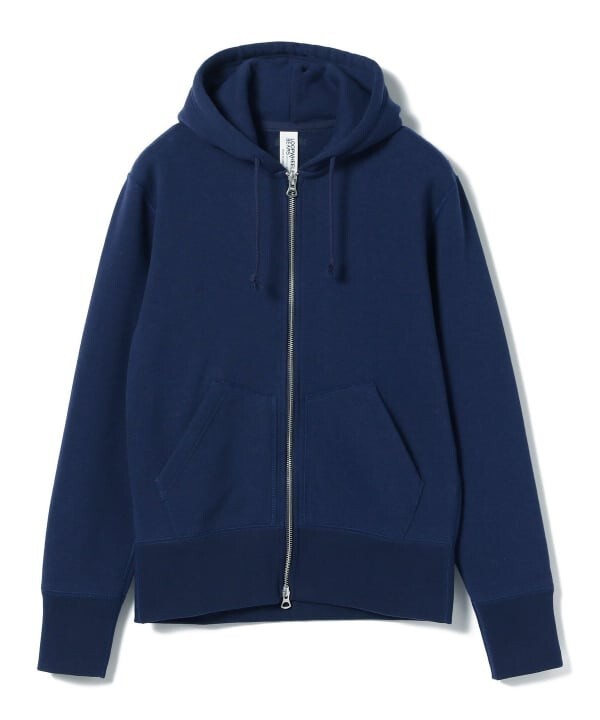 ASK availability First) BEAMS PLUS LOOPWHEELER / Slim Zip Sweat