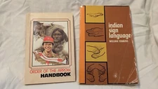 Order of the Arrow Indian Sign Language Books BSA Scout William Tomkins