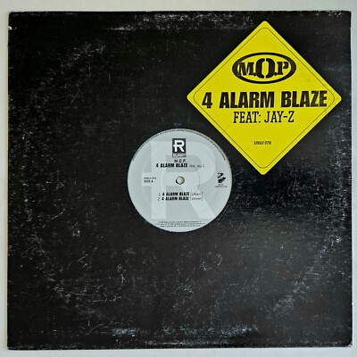 1998 - M.O.P. - 4 ALARM BLAZE FEATURING JAY-Z - RELATIVITY RECORDS OG PROMO