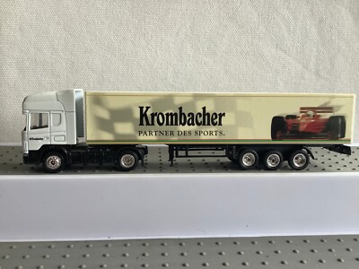  Werbemodell H0/1:87 Truck / LKW Krombacher Partner des Sports (DY162-2R22/12)-1