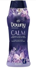 Downy Infusions inWash Scent Booster Beads, Calm, Lavender & Vanilla Bean 14.8OZ