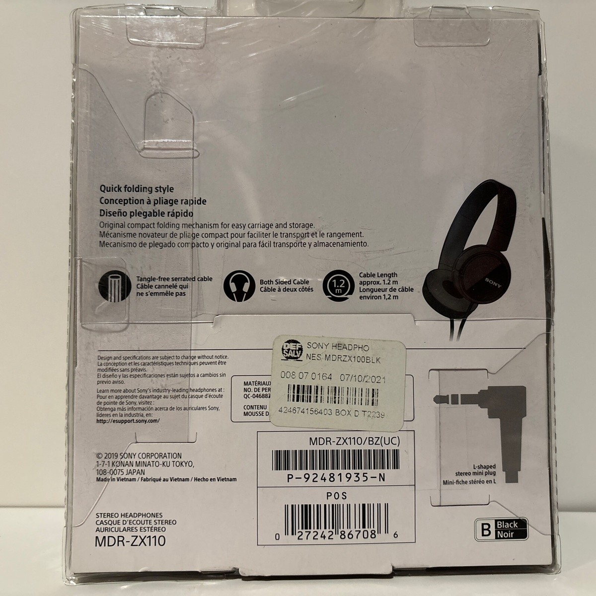 Sony - ZX Series Wired On-Ear Headphones - White 27242867086| eBay