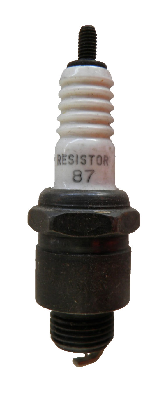 87 SPARK PLUGS set of eight by Autolite