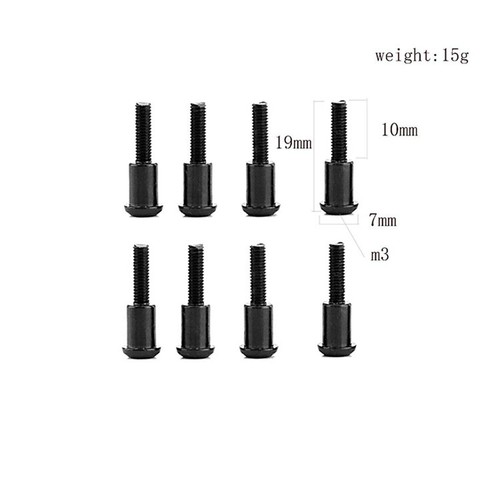 Aluminum Alloy Shock Upper Ball Head Screws for Traxxasslash RC Car Accessories - Picture 6 of 6