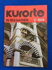Brosch&uuml;re Kurorte in Bulgarien 2/1974