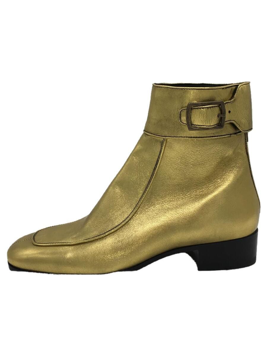 STIVALI CORTI SAINT LAURENT 39 5 oro usati