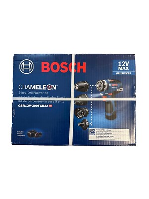  Bosch Chameleon 12-volt 1/4-in Brushless Right Angle Cordless Drill Kit