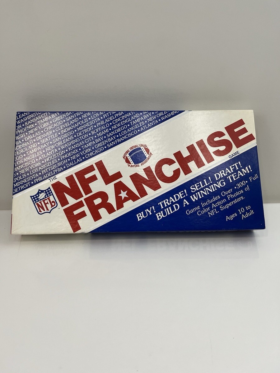 ●Franchise Playerz VTG 1989 NFL Franchise Game 100% COMPLETE - w/317 Player
