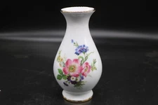 Hassenpflug Vienna, Austria HK Floral Vase-Porcelain-Gold Trimmed