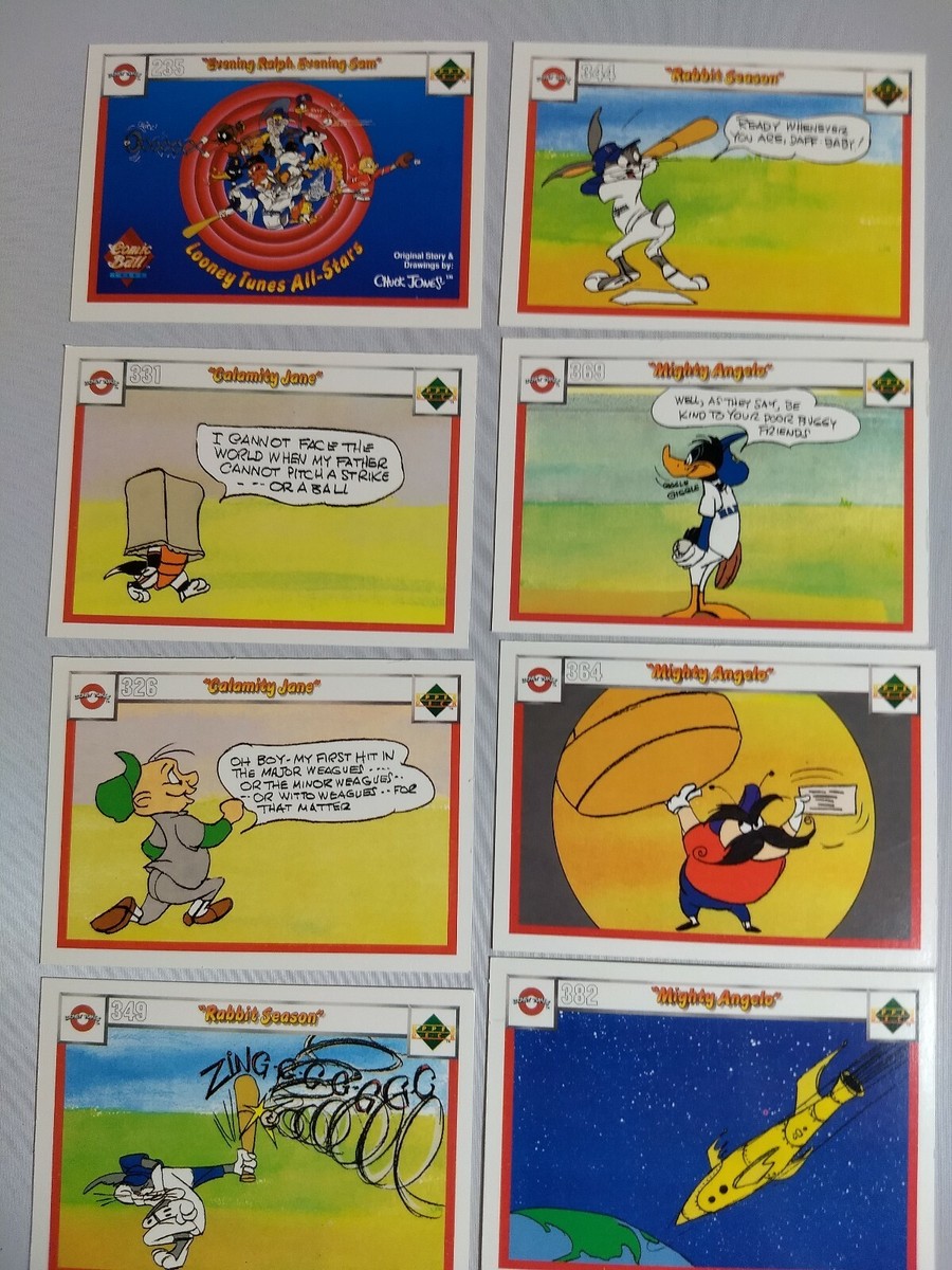 Vtg 1990 Upper Deck Looney Tunes Major League Baseball Comic Vtg 1990 Upper Deck Looney Tunes Major League Baseball Comic