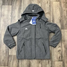 Moerdeng Women's Ski Jacket Warm Winter Hooded Snowboarding Waterproof Size S