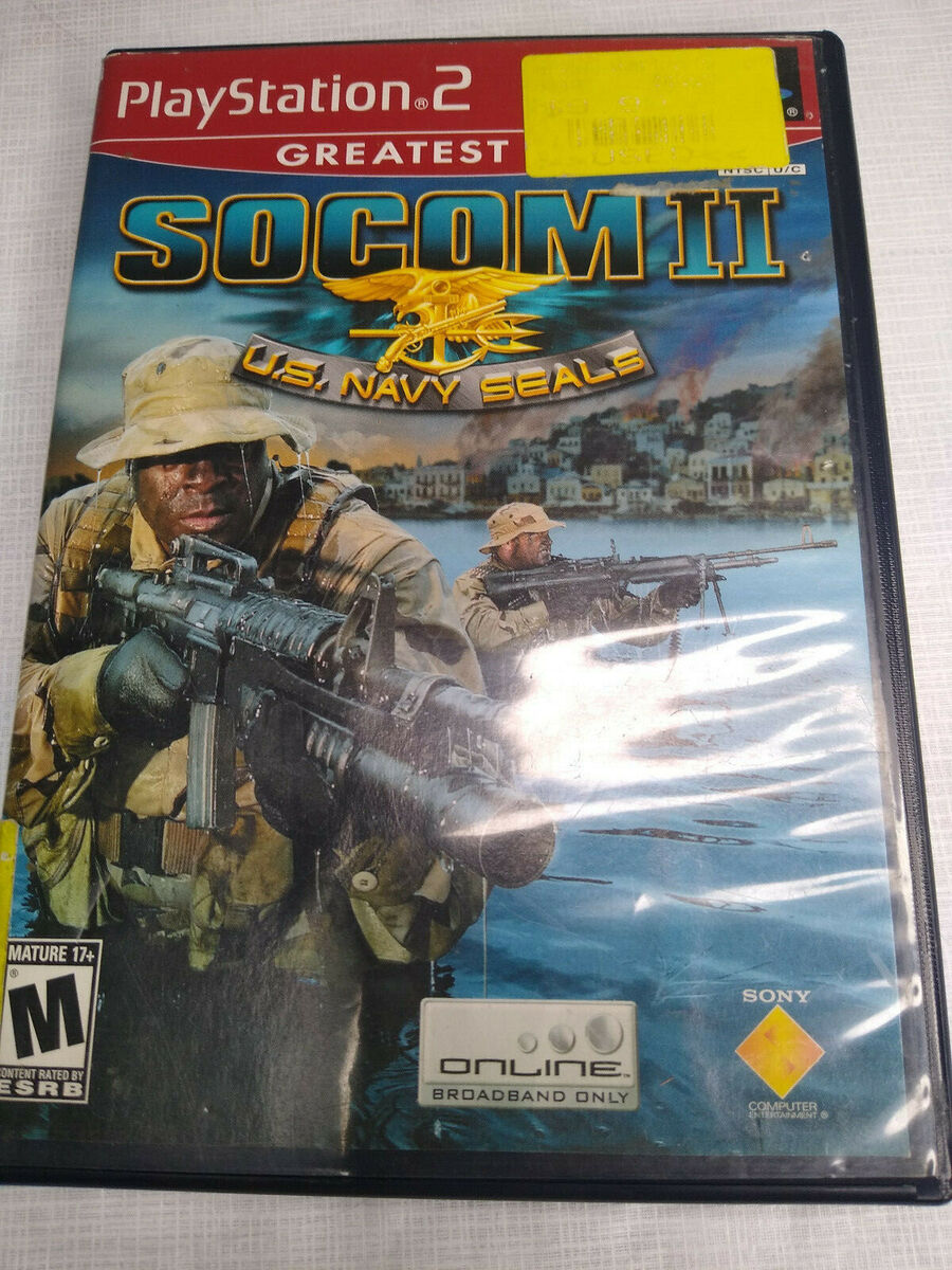 SOCOM II U.S. Navy Seals - PlayStation 2