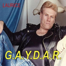 Laurice - GAYDAR LP vinyl glam disco punk psych pop 12" psychedelic gay garage x