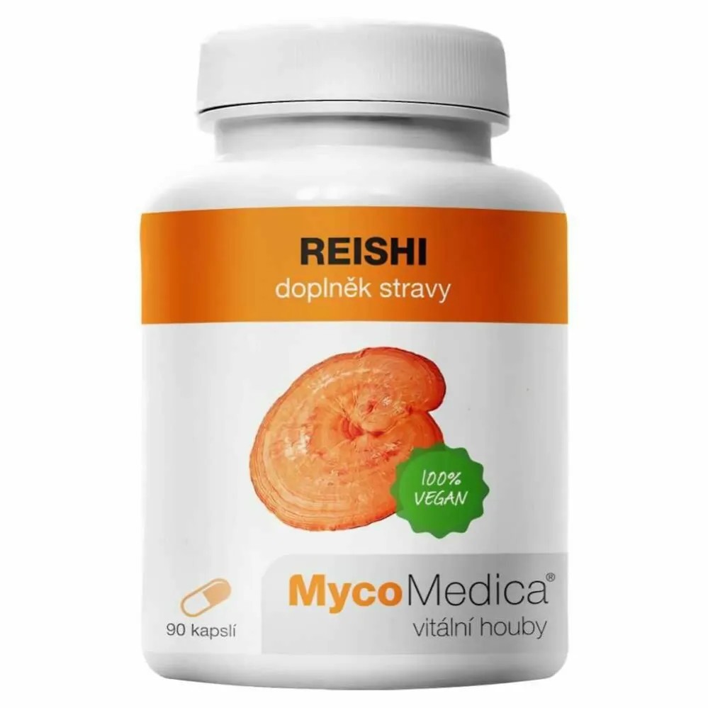 Reishi MycoMedica pour affronter le stress quotidien et retrouver l'énergie en 90 capsules