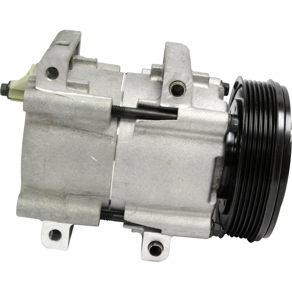 Compresor de aire acondicionado Denso 471-8109 para camioneta Explorer con embrague Ford Ranger Foto 3 de 4