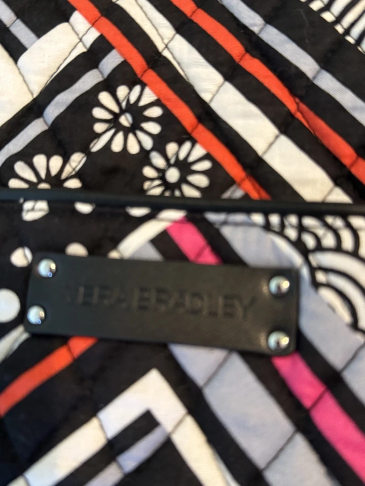 Bolso de Mano Vera Bradley Pequeño Recortado Vera Rayas del Norte Nuevo con Etiquetas Foto 3 de 4
