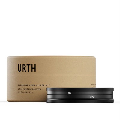 37mm 2 in 1 Lens Filter Kit  UV Circular Polarizing CPL Multi Coated Optical Gl