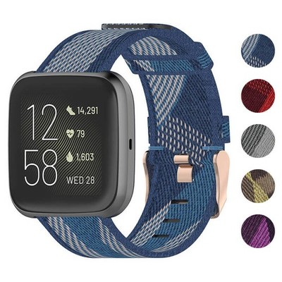 Woven Nylon Band For Fitbit Versa & Versa 2
