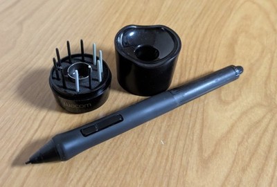 Wacom KP-501E-01X Grip Pen old model for Intuos4,5,Pro(PTH651,etc) not CINTIQ Ex