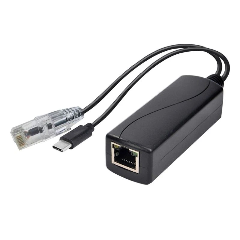 PoE Splitter 1000M Power Over Ethernets Splitter Adapter for Security Camera view 3