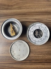 Joblot Various Barometer Dials Parts Etc Bundle Sold As Seen See Photos