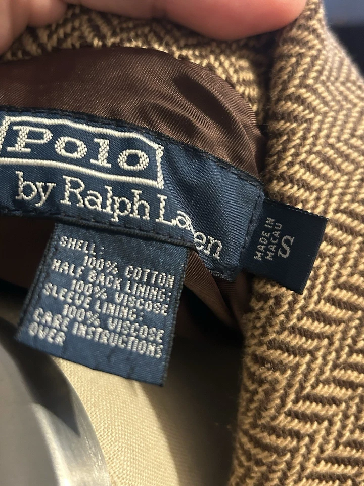 Blazer de algodón para hombre Polo Ralph Lauren talla pequeña Foto 4 de 4