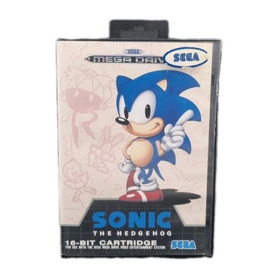 Sonic The Hedgehog mit Anleitung SEGA Mega Drive