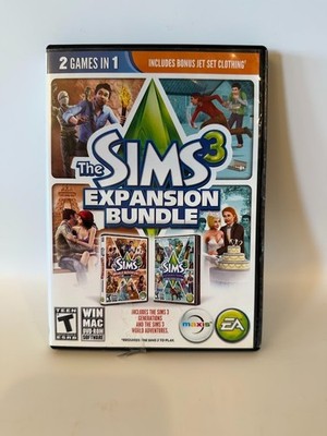 The Sims 3 Expansion Bundle PC/Mac   Generations + World Adventures   Complete