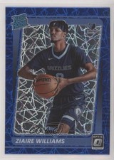 2021 Panini Donruss Optic Rated Rookie Blue Velocity Prizm Ziaire Williams 0ym4
