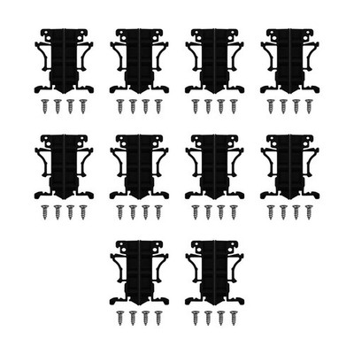 F��r C45 Schiene PCB Adapter Clip 10er Set f��r zuverl?ssige Leiterplattenhalte