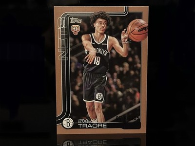 2025-26 Topps Flagship - Nolan Traore #219 (Gold) (RC) /2025 Numbered