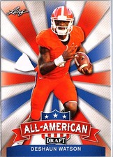2017 Leaf Draft #AA-09 Deshaun Watson All-American