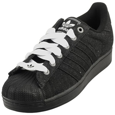 Adidas Superstar II Herren Fashion Sneaker Schwarz - 43 1/3 EU
