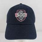 2026 Indy 500 Event Hat 110TH Running Logo Cap Adjustable Strap Indycar Blue — photo 1