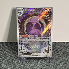 Pokémon Mismagius Illustration Rare Holo 212/193 Sv02 Paldea Evolved