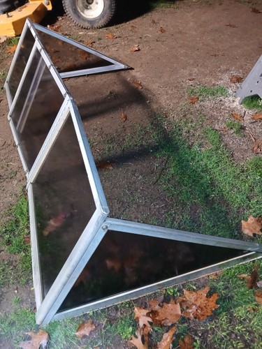 70s Vintage Boat Windshield,  Center Opening, It Is In Amazing Shape.