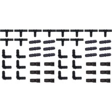 Kit de Raccords D'Irrigation pour Tube Goutte à Goutte -12 TéS, 12 Raccords8166