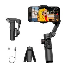 AOCHUAN Gimbal Stabilizer for iPhone Gimbal, 10.7 4.9 2.6 inches, Black