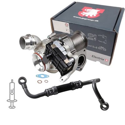 JP GROUP TURBOLADER +ÖLLEITUNG +DICHTSATZ passend für BMW 1 2 3 4 5 X1 X3 | 1417