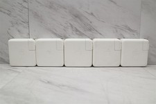 5 LOT - Apple 61W USB-C Power Adapter Charger Genuine OEM A1718 A1947 Type C