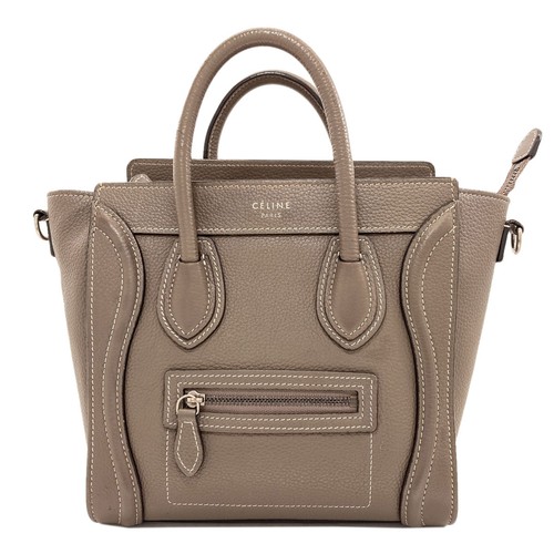 CELINE  Luggage nano 2 WAY Handbag Calf  Ladies [Used]